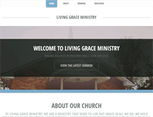 Tablet Screenshot of livinggraceministry.org